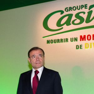 Jean Charles Naouri, le PDG du groupe Casino.