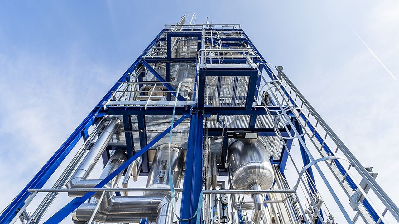 D'une valeur de 5 millions d'euros et dotée d'une capacité de 7.000 tonnes, l'unité Scarabox d'Ecoslops peut aussi traiter les huiles de vidange.