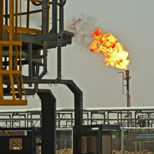 Champs pétroliers d'Al-Gharraf en Irak.