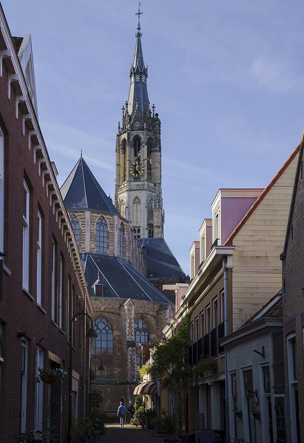 La Nieuwe Kerk à Delft. 