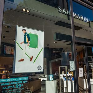 Un des 163 magasins de San Marina en France qui tirera sans doute définitivement le rideau samedi 18 février.