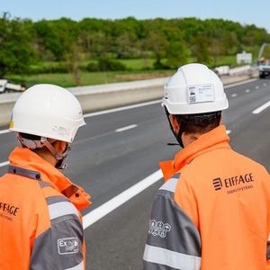 Pour Eiffage, 2023 sera notamment marquée par la pleine contribution de l'A79 (88 kilomètres) sera la première autoroute française à être mise en service en fonctionnement flux libre (notre photo).