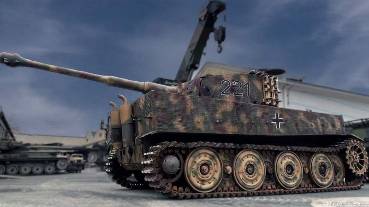 Blindé emblématique de la Seconde guerre mondiale, le char allemand Tigre de Saumur va bénéficier d'une restauration.