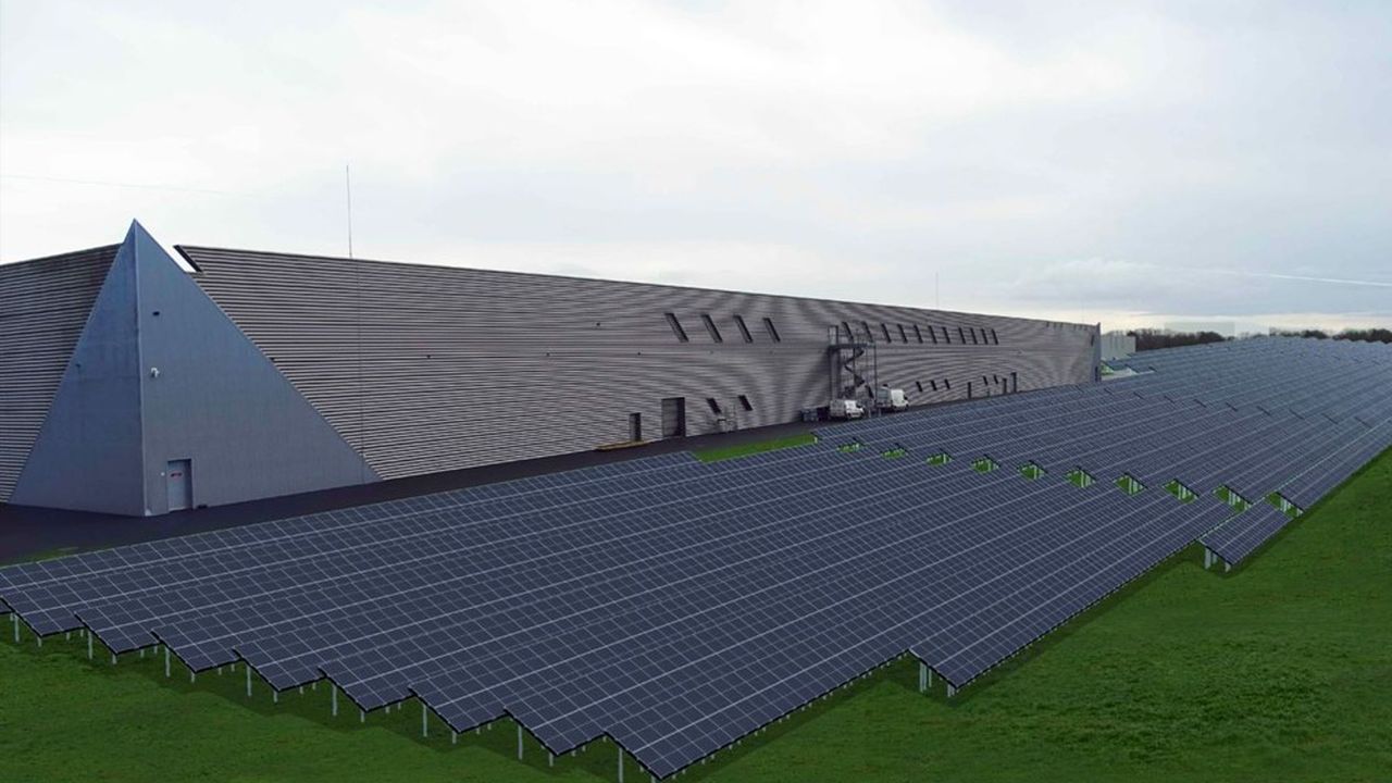 Centrale solaire sur le toit - EDF ENR