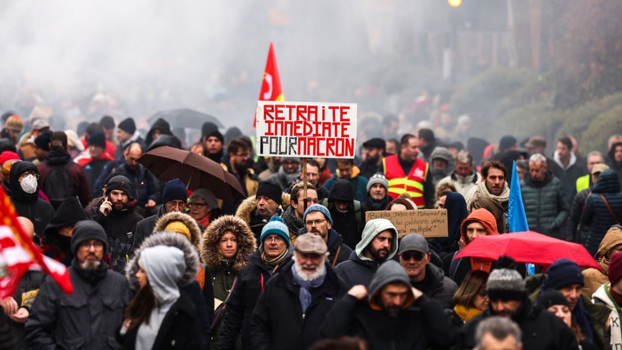 Manifestation à Paris le 7 février.
