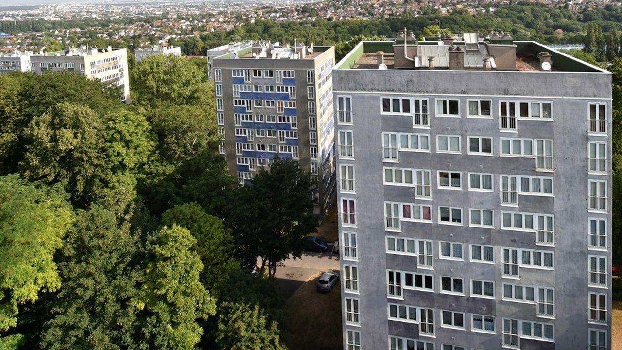 La ZAC s'étend sur le quartier de la Cité Verte, ci-dessus, et celui de la Fosse Rouge.