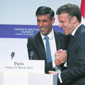 Emmanuel Macron a accueilli Rishi Sunak à l'Elysée, vendredi, pour le 36e sommet franco-britannique, le premier depuis 2018.
