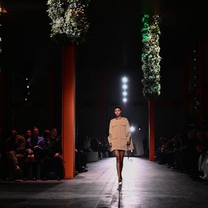 La collection automne-hiver 2023 de Prada présentée à Milan le 23 février, pendant la Milan Fashion Week.