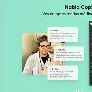 Nabla Copilot est disponible en français et en anglais.