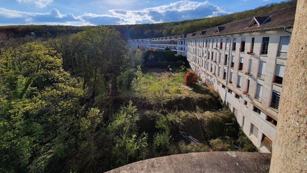 Le sanatorium de Bergesserin s'étend sur un périmètre de 17.000 m2.