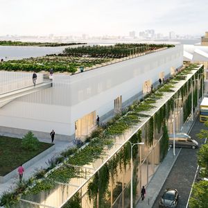 Au sein de l'opération d'aménagement de la ZAC Gare Ardoines, Sogaris développe un hôtel logistique nouvelle génération : immeuble d'activités, sur deux niveaux, de haute qualité architecturale et urbaine.