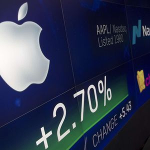 Première capitalisation mondiale, Apple a rebondi de 29 % depuis le 28 décembre.