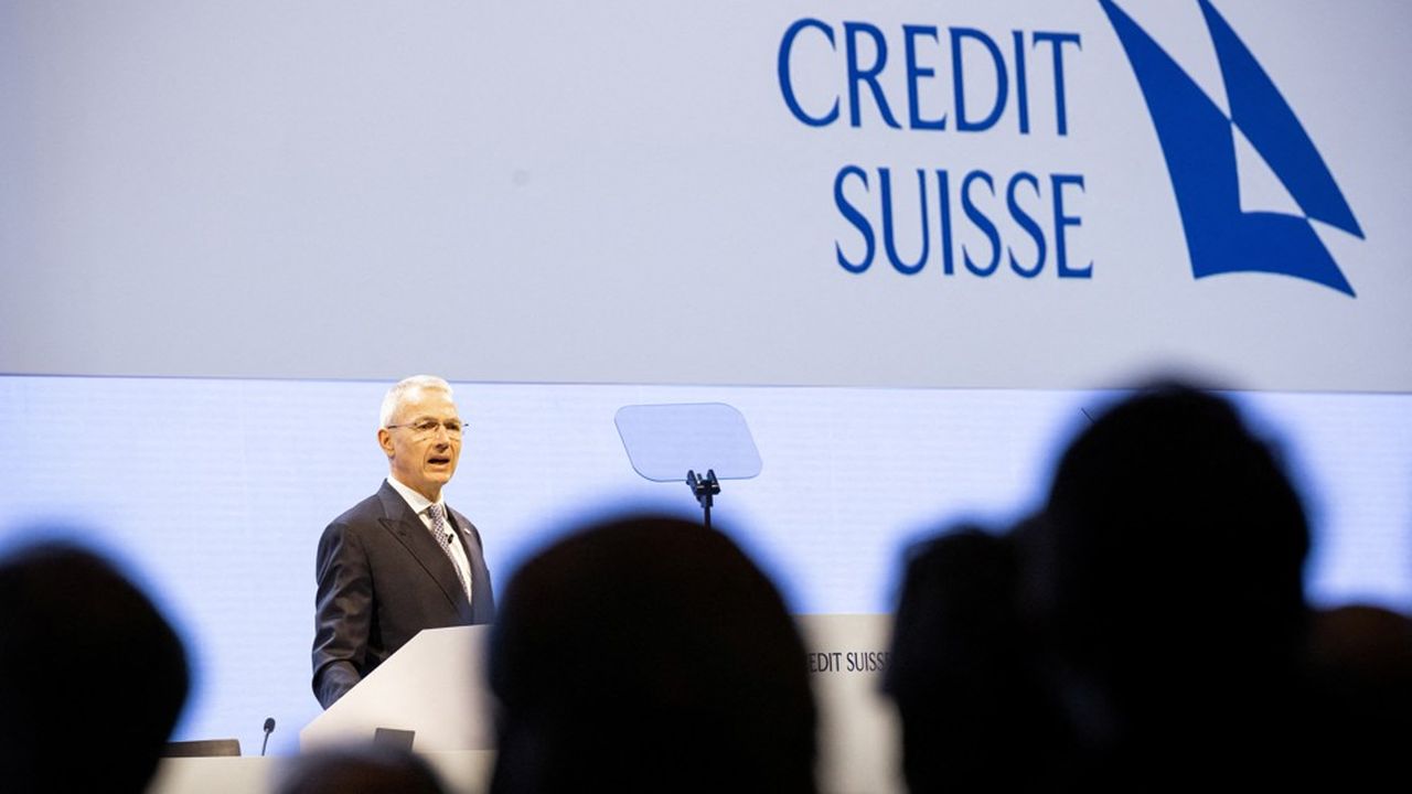 Ce mardi, à Zurich, Axel Lehmann participait pour la première et la dernière fois en tant que président du conseil d'administration de Credit Suisse à l'assemblée générale de la banque.