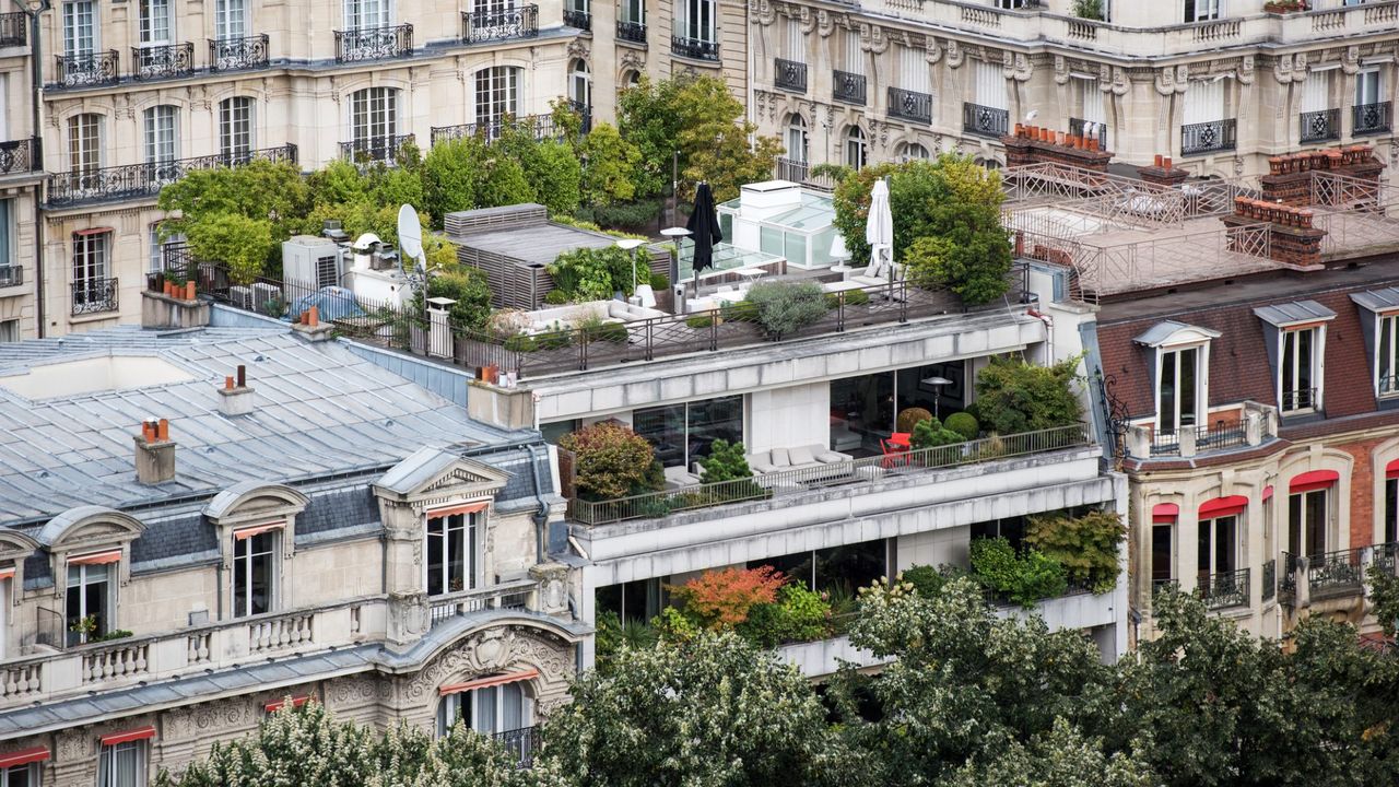 Immobilier Paris le prix des biens avec une terrasse ne