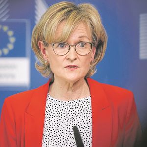 La Commissaire aux services financiers Mairead McGuinness a plaidé mardi à Strasbourg pour une finalisation de l'union bancaire.