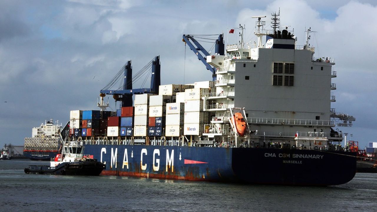 ÉCONOMIE - Le dossier du secteur postal et de son attribution au géant  français du transport maritime #CMACGM, via le groupe constitué par…