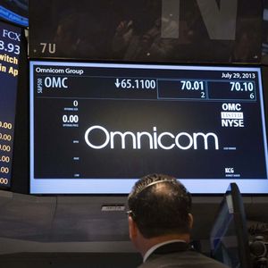 A Wall Street, Omnicom a une capitalisation boursière de près de 19 milliards de dollars.