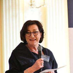 Membre du jury de la première édition des Risk Transformation Awards, Marie-Christine Coisne-Roquette, président de Sonepar, a remis à Michelin le prix ESG.