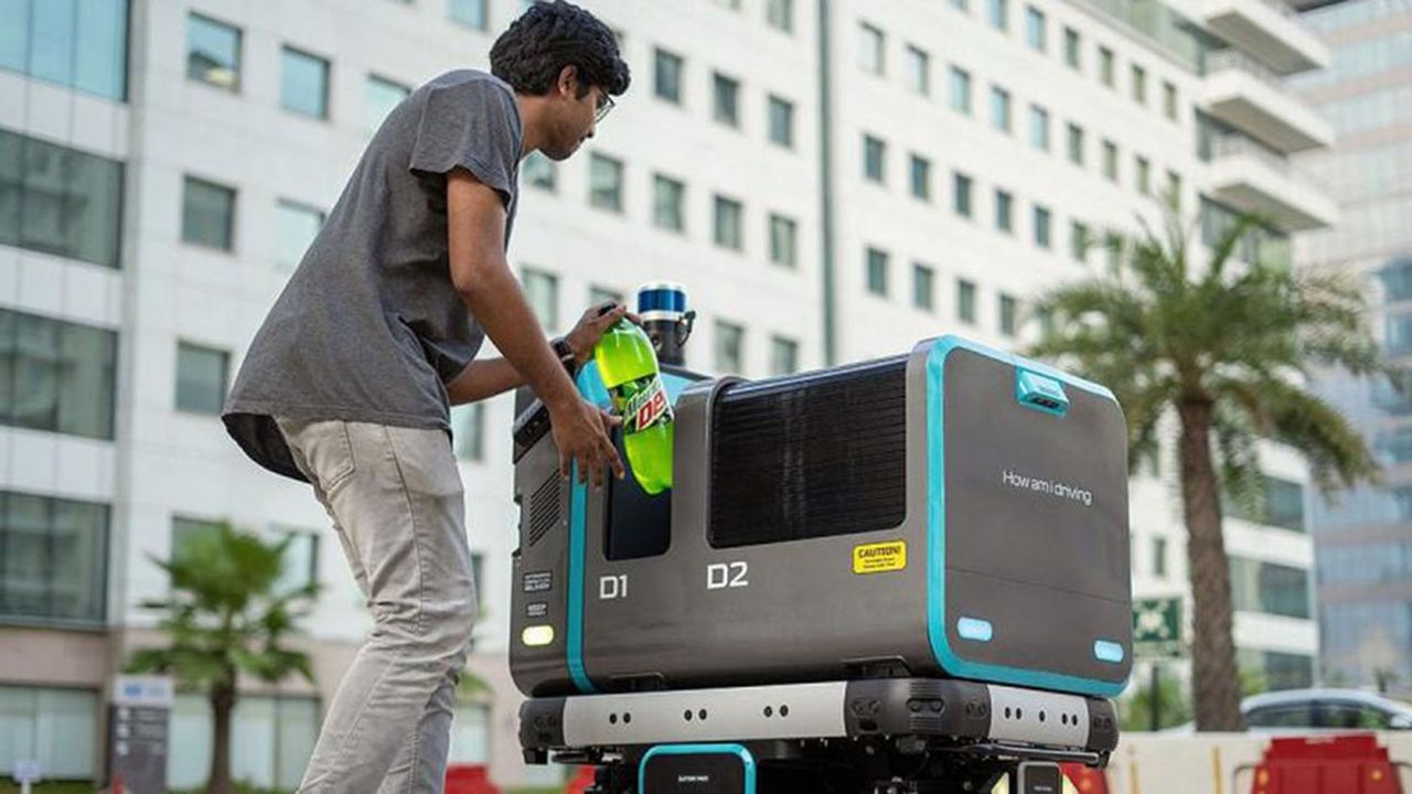 Ottonomy est une start-up basée à New York qui a développé un robot dédié à la livraison du dernier kilomètre.
