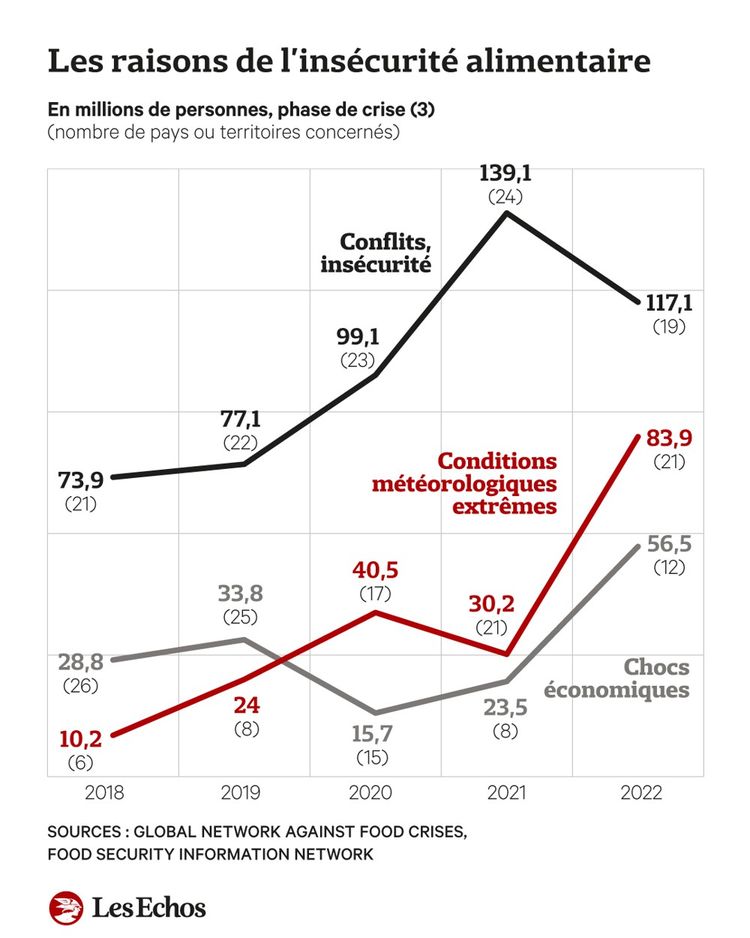 Cinq Graphiques Pour Comprendre Les Clés De L'insécurité Alimentaire ...