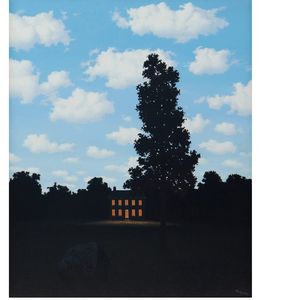 « L'Empire des lumières », de René Magritte, dont il existe pas moins de 18 variations, est considéré comme l'un « trophée de l'art moderne » dans cette version de 1951, estimée entre 35 et 45 millions de dollars.