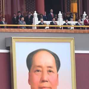 Le président chinois, Xi Jinping, célébrant les 100 ans du Parti communiste chinois, à Pékin, le 1er juillet 2021.