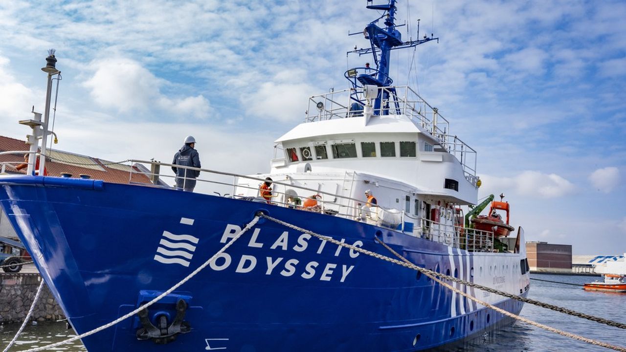 Plastic Odyssey est parti de Marseille en octobre dernier pour une expédition de 3 ans comptant 30 étapes...
