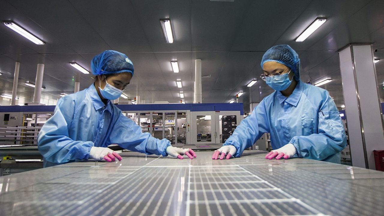La domination de la Chine sur les panneaux solaires s'accroît
