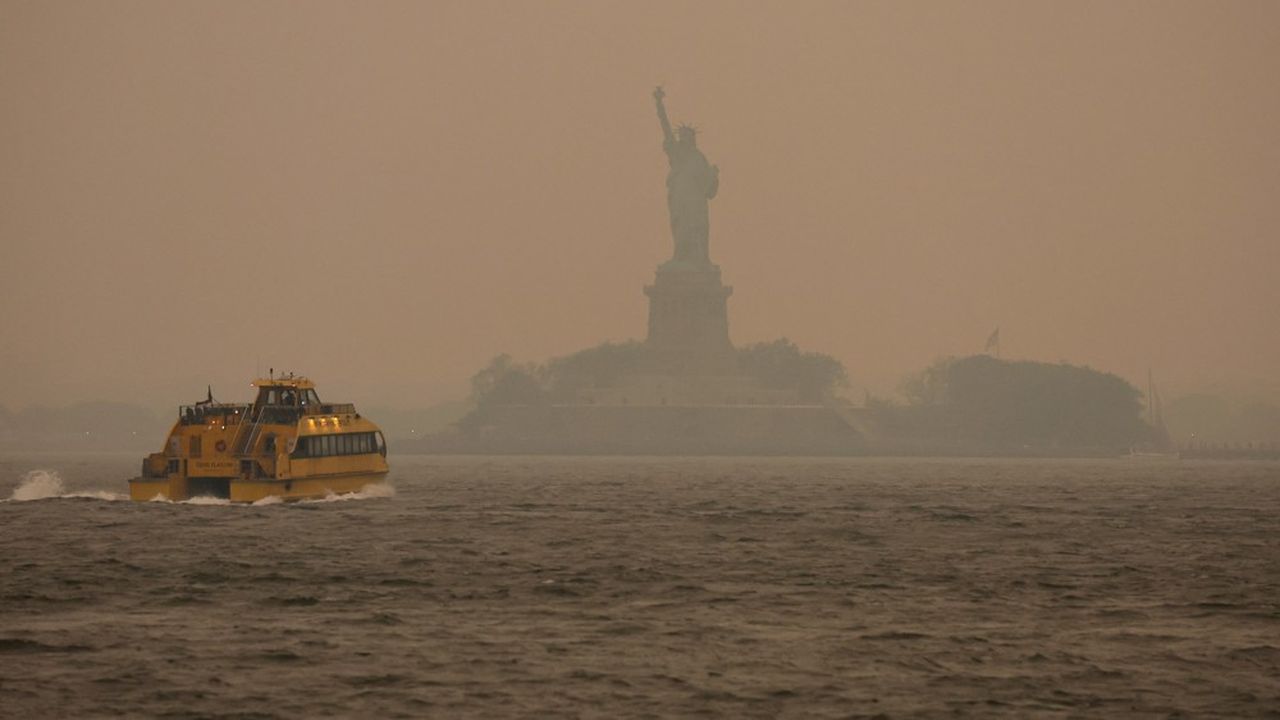 New York is suffocating in smog from the Canadian wildfires