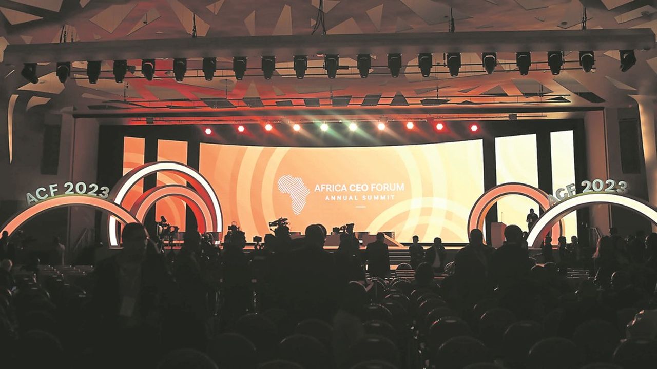 L'Africa CEO Forum s'est tenu à Abidjan les 5 et 6 juin 2023.