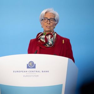 La présidente de la BCE Christine Lagarde a rappelé que l'institution prendrait les «décisions nécessaires» pour ramener l'inflation à 2 % à moyen terme.