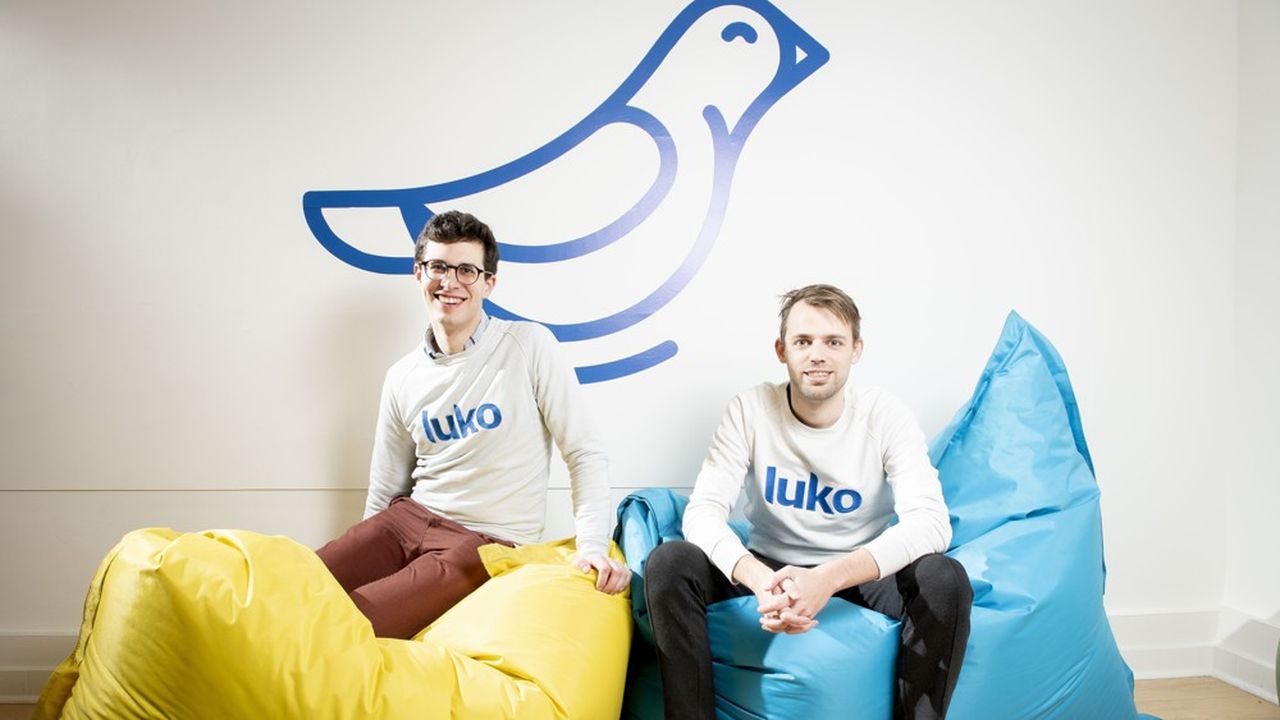 Benoît Bourdel et Raphaël Vullierme ont fondé Luko en 2016.