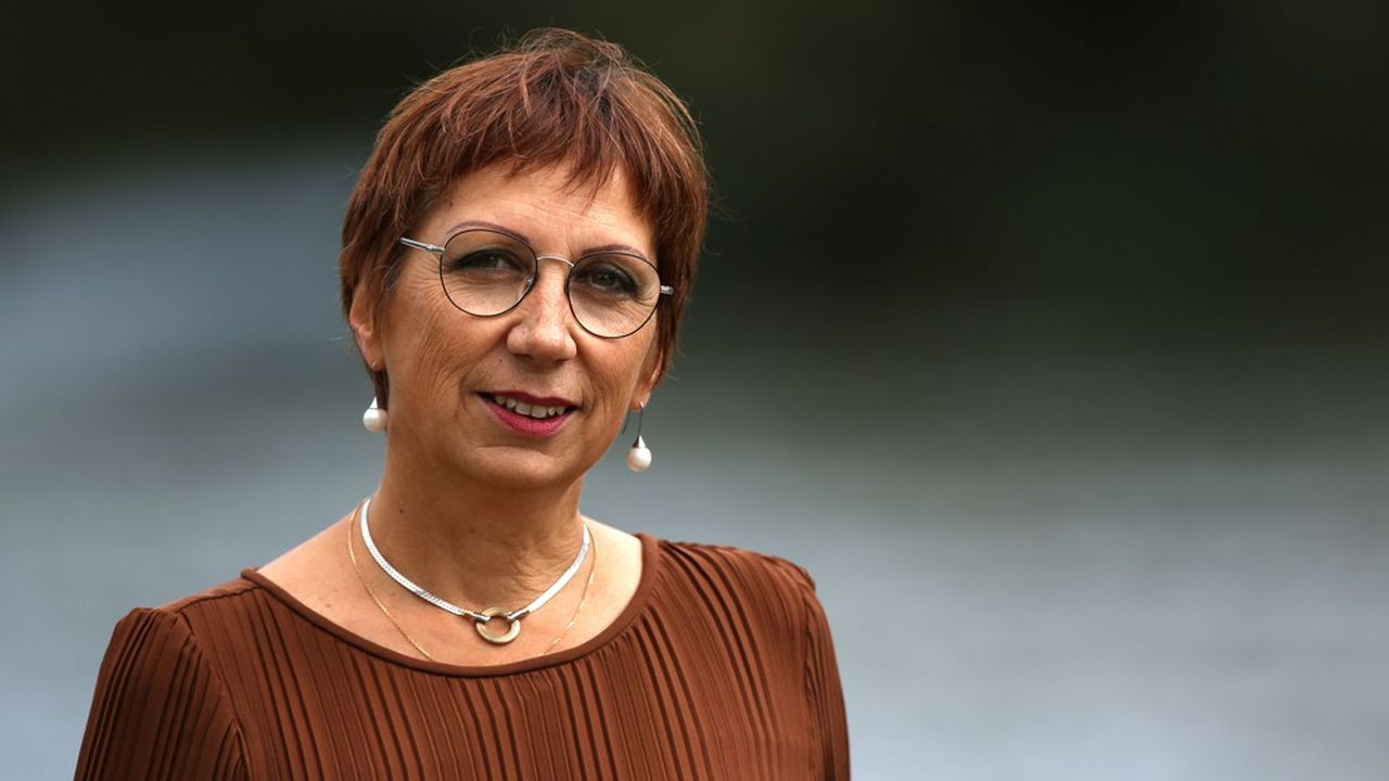 Anne Vignot a été élue maire de Besançon en 2020.