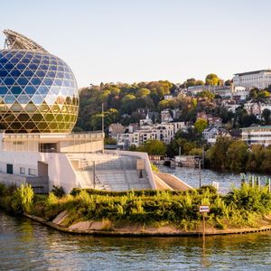 La Seine Musicale inaugurée en 2017 sur l'île Seguin à Boulogne