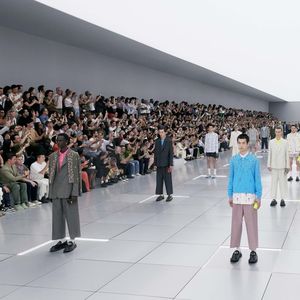 Défilé été 2024 de Dior homme présenté à Paris le 23 juin.