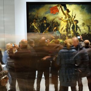 « La Liberté guidant le peuple », d'Eugène Delacroix, au musée du Louvre-Lens.
