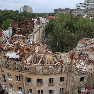 Les Russes ont frappé Lviv, en Ukraine, ce 7 juillet 2023.