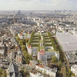 Le projet de l'Hôpital Grand Paris-Nord est conçu par l'architecte italien Renzo Piano.