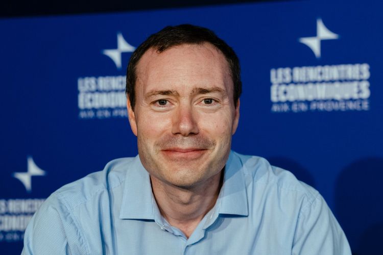 Hippolyte d'Albis, membre du Cercle des Economistes et directeur de recherche au CNRS, aux Rencontres Economiques d'Aix-en-Provence en 2023.