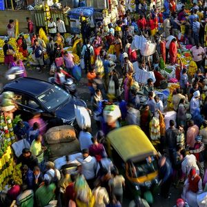 Chaque année, l'Inde compte 12 millions d'habitants de plus.