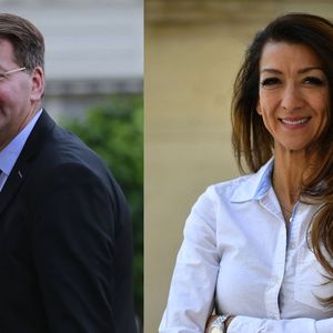 Le maire de Dunkerque Patrice Vergriete et la députée des Bouches-du-Rhône Sabrina Agresti-Roubache.
