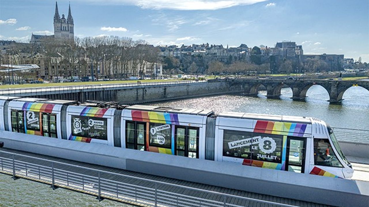 Angers Inaugure Ses Deux Nouvelles Lignes De Tramway | Les Echos