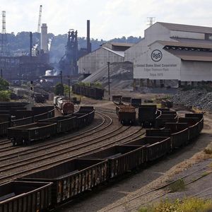Une des aciéries de US Steel, à Braddock, en Pennsylvanie.