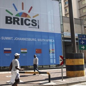 Le quinzième sommet des BRICS se tient dans le quartier de Sandton, à Johannesburg.