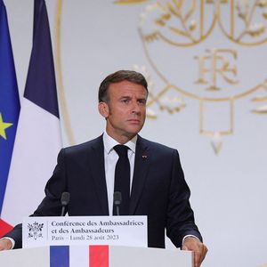 Le discours du président Macron lors de la conférence des ambassadeurs.