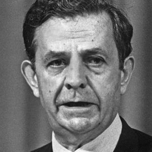 Pierre-Paul Schweitzer, président du FMI, le 25 septembre 1972.