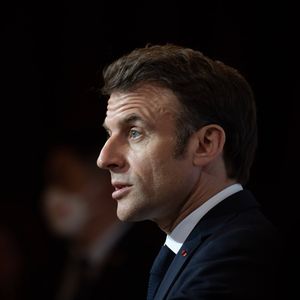 Emmanuel Macron (photo d'archives avril 2023).