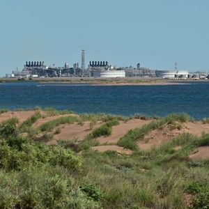 L'unité de production de GNL de Wheatstone, sur la côte ouest de l'Australie, est exploitée par la compagnie américaine Chevron.