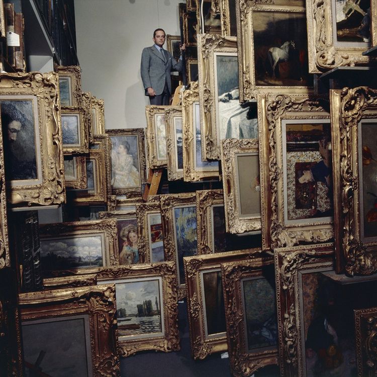 Alec Wildenstein, le second fils de Daniel, lui aussi en 1977 parmi les tableaux conservés dans les coffres de la galerie Wildenstein, ouverte par son aïeul Nathan, 64e rue à New York.