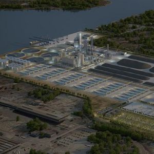 L'usine GravitHy à Fos-sur-Mer (Bouches-du-Rhône) produira du minerai de fer réduit, c'est-à-dire débarrassé de son oxygène.